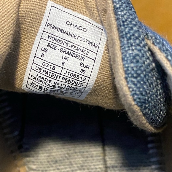 Women’s Chaco Ionia lace up canvas sneaker - Picture 8 of 9